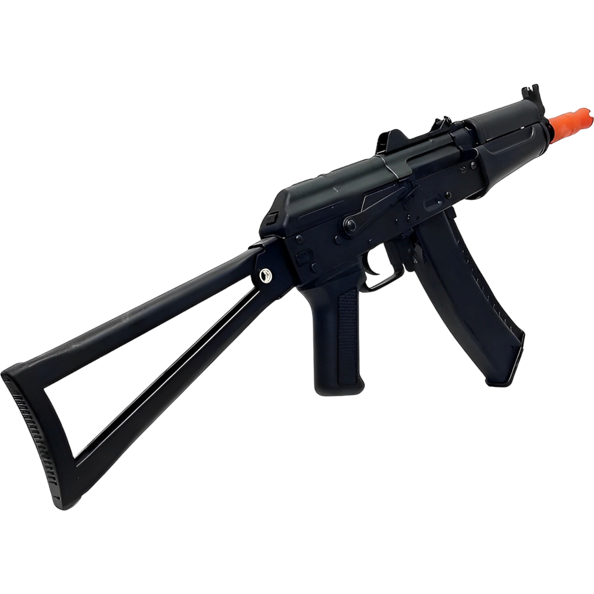 Electric assault AK74U black gel blaster by Jinming