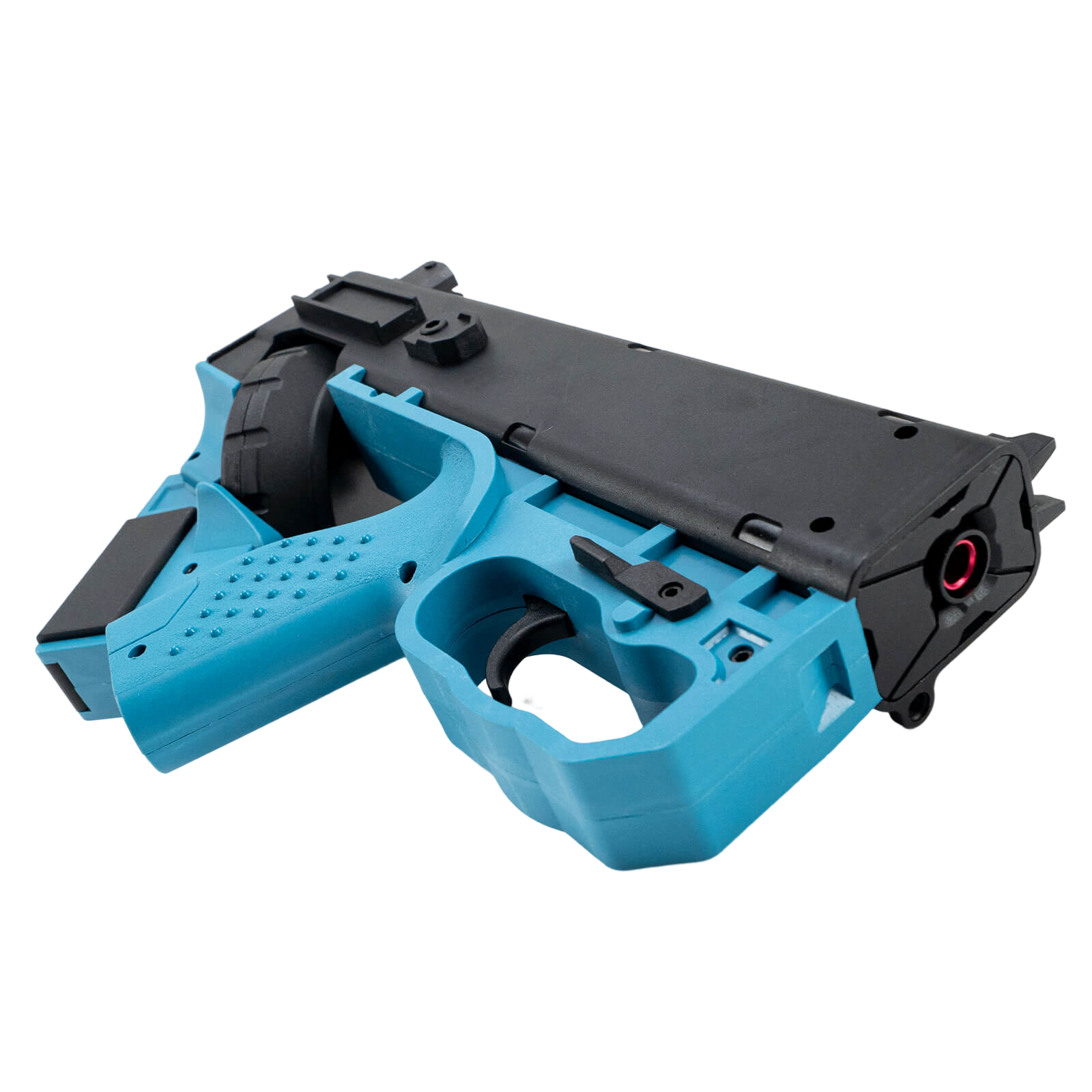 Cyberpunk 2077 DR-12 Quasar electric SMG blue gel blaster for intense battles