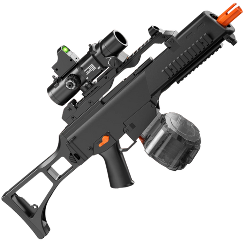 High-Performance G36 Gel Blaster Featuring Nylon Construction and Fire Modes