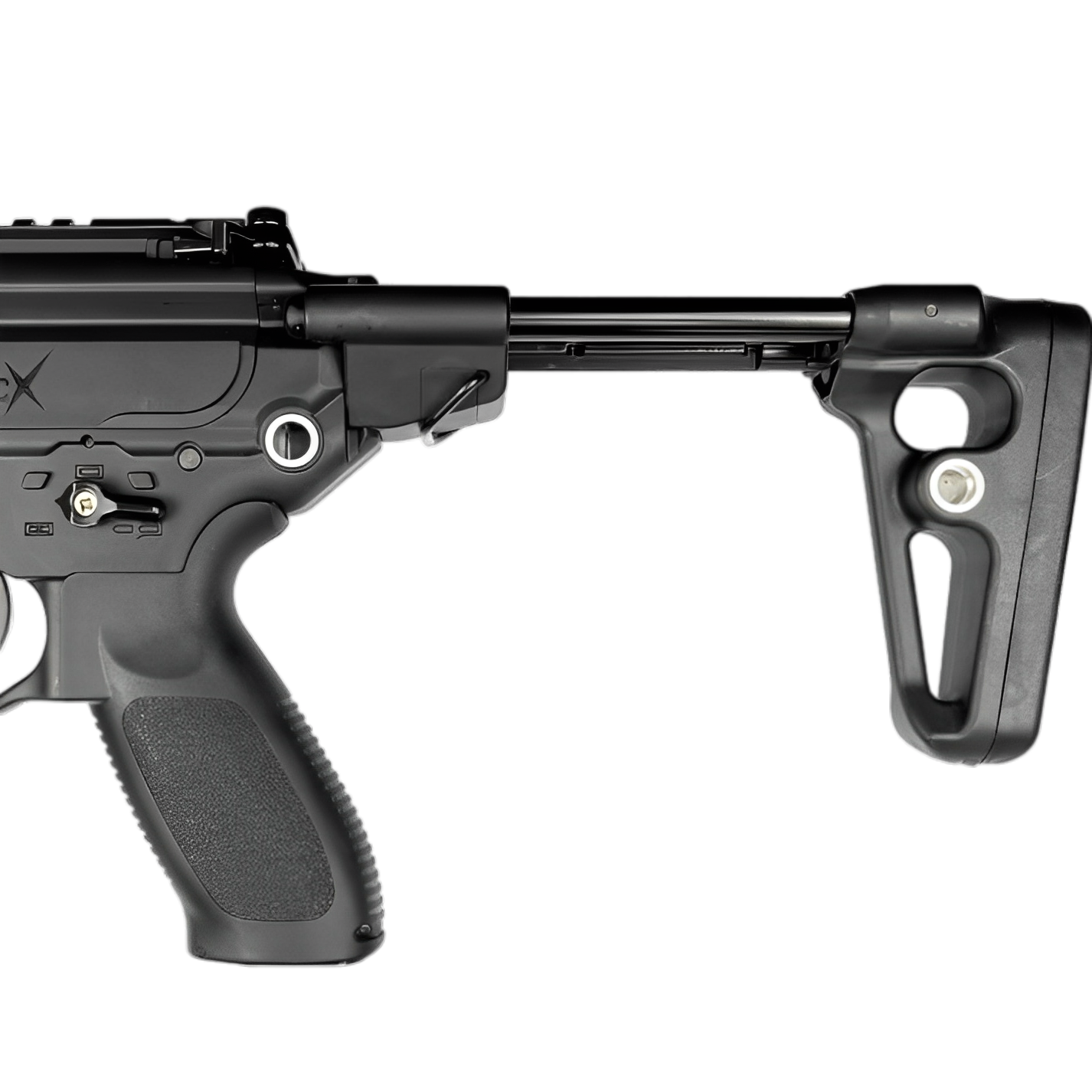 Black SIG MCX Carbine gel blaster by Lehui with precision engineering and realistic firearm design.