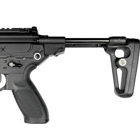 Black SIG MCX Carbine gel blaster by Lehui with precision engineering and realistic firearm design.