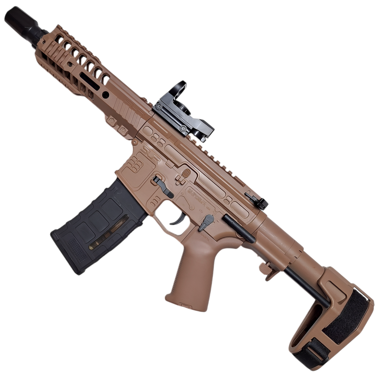 SLR 1.0 Gel Blaster in Sand: Precision and Power for Tactical Dominance