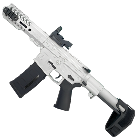 SLR 1.0 Gel Blaster in White: High Performance and Tactical Precision for Every Skirmish